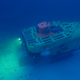 Pisces V submersible on the seafloor.